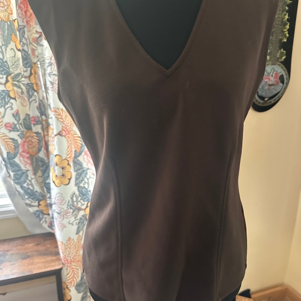 Banana Republic Brown Fitted Tank Top Camisole